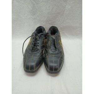 Nike Golf Shoes Sz 10.5 Zoomair Sport  Black/Yellow 314894-031 Missing Shoe Lace